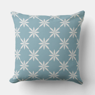 Jeté de Coussin - Bleu Ciel Poussiéreux