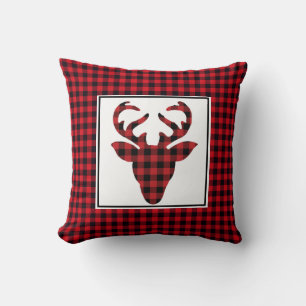 Jeté de Coussin - Imprimé Plaid de Buffalo