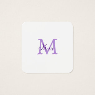 jeté simple minimal ajouter nom monogramme rose ro