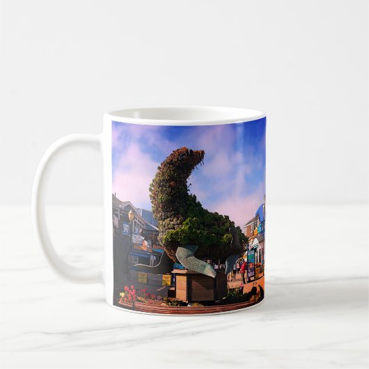 Jetée 39 Statue de lion de mer #2 Mug (Gauche)