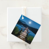 Jetée de nuit sous une étiquette de prix de Pleine (En situation)