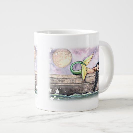 Jetée de rêves Jumbo Mug (Devant droit)