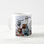 Jetée de Shore-Wildwood Texte Mug II (Devant gauche)