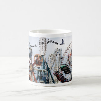 Jetée de Shore-Wildwood Texte Mug II