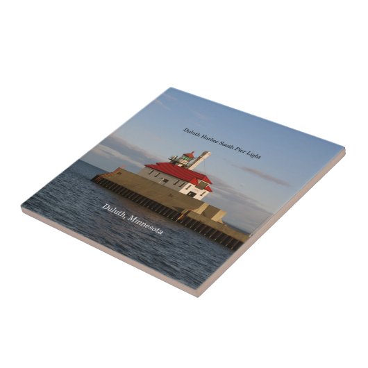 Jetée sud du port de Duluth Carreau léger (Côté)