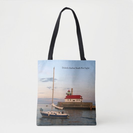 Jetée sud du port de Duluth Light & Boat sac fourr (Devant)