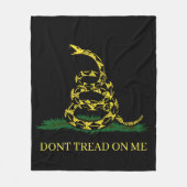 Jeter Couverture NE PAS TREAD SUR MOI serpent de G (Devant)