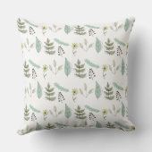 Jeter des coussins - Feuilles d'été (Verso)