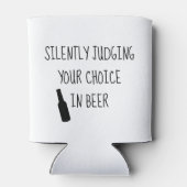 Jeter en silence votre goût dans la bière Glacière (Dos)