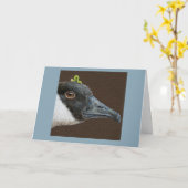 Jeter la carte d'oie du Canada (Fleur jaune)