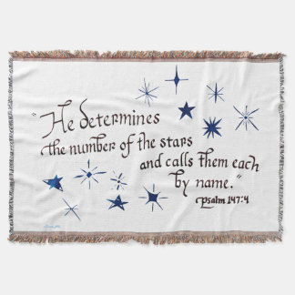 Jeter la couverture avec la Bible Verse Psaume 147