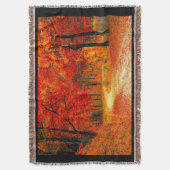 Jeter la couverture d'automne, (devant Vertical)