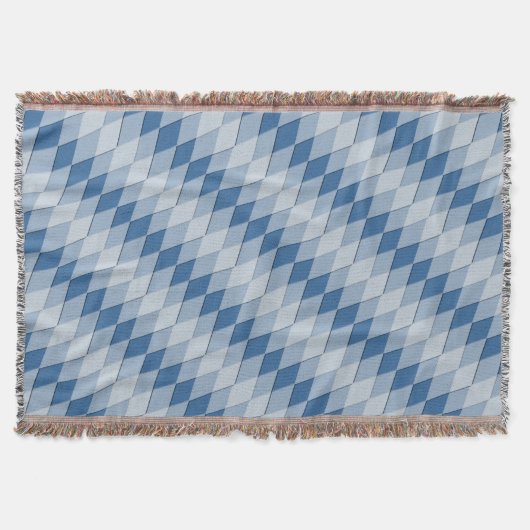 Jeter la couverture - Motif de Jacquard diagonale (Devant)