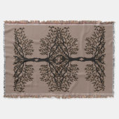 Jeter la couverture - Réflexions de l'arbre de ple (Devant)