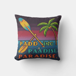 Jeter Paddle Oreiller dans le paradis