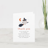 Jeter Un oeil à un Boo Halloween Baby shower Carte (Devant)