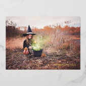 Jeter un oeil à une carte photo Halloween Boo Hall (Recto)