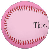 Jetez comme une FILLE ! Balle de softball (Devant gauche)