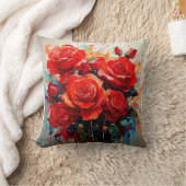 Jetez Le Coussin - L'Oeuvre Des Roses Rouges (Couverture)