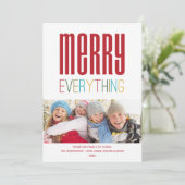 JETEZ TOUT | CARTE PHOTO de vacances (Debout devant)