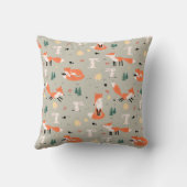Jetez un oreiller au design moderne. (Verso)
