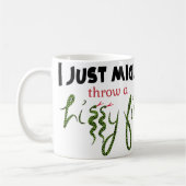 Jetez une tasse classique Hissy Fit, 11 oz (Gauche)