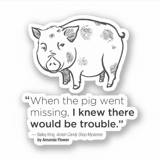 Jethro Vinyl Sticker (Voorkant)