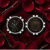 Jeton Dark Fantasy Chevalier & Sigil Gothique