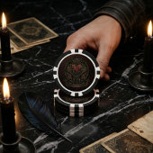 Jeton Dark Fantasy Chevalier & Sigil Gothique
