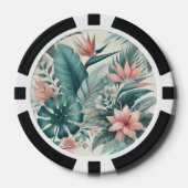Jeton de poker à l'essence tropicale légère (Recto)