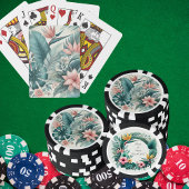 Jeton de poker à l'essence tropicale légère