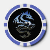 Jeton de poker Blue Dragon (Recto)