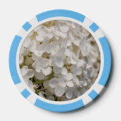 Jeton de poker, fleurs blanche (Verso)