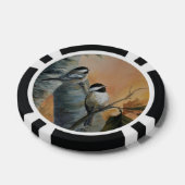 Jeton de poker mésange (Simple)