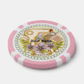 Jeton de poker pour esthéticienne (Simple)