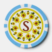 Jeton de poker Tournesol (Recto)