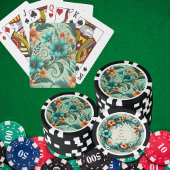 Jeton de poker tropical
