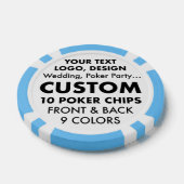 Jetons de mariage personnalisés Casino Poker Chips (Simple)