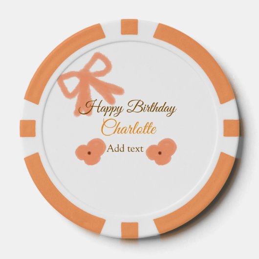 Jetons de poker (Recto)