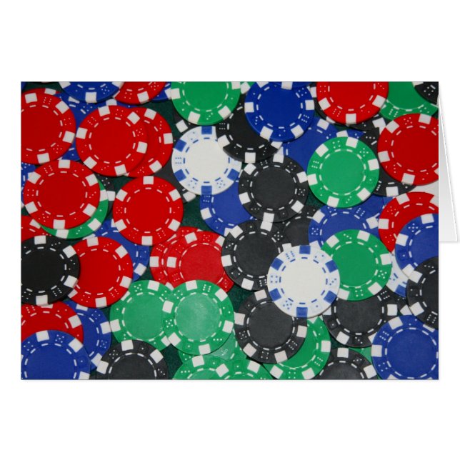 jetons de poker (Devant horizontal)