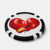 Jetons de poker à motif de boxe (Simple)