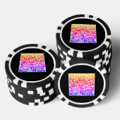Jetons de poker avec code QR de couleur personnali (Empiler)