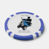 Jetons de Poker Bleus (Simple)