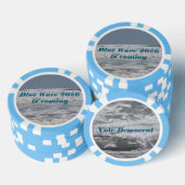 Jetons de poker Blue Wave 2026 (Empiler)