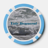 Jetons de poker Blue Wave 2026 (Verso)