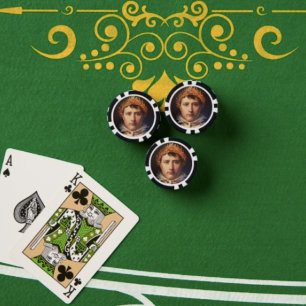 Jetons de poker Couronne de Laurier de Napoléon