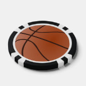 Jetons de poker design basket-ball (Simple)