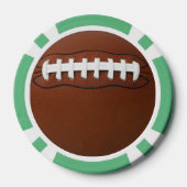 Jetons de poker design football (Verso)