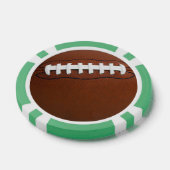 Jetons de poker design football (Simple)
