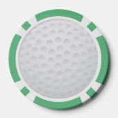 Jetons de poker design golf (Verso)